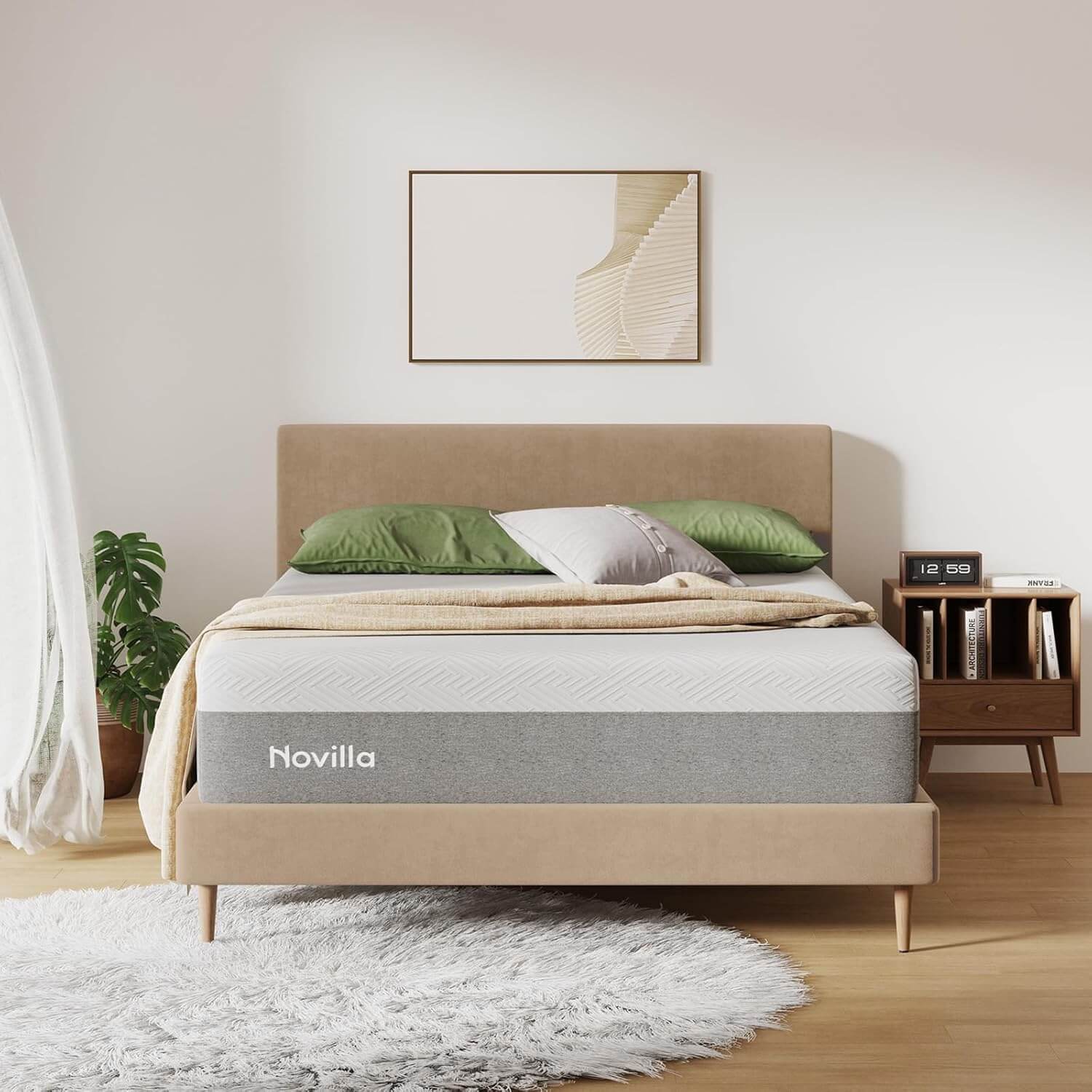 Novilla Full Size Gel Memory Foam Mattress